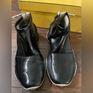 Fendi patent leather trainers